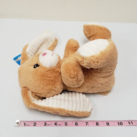 Spark Create Imagine 10" Bunny Rabbit Crinkle Feet Chimes Baby Animal Plush - Picture 4 of 5